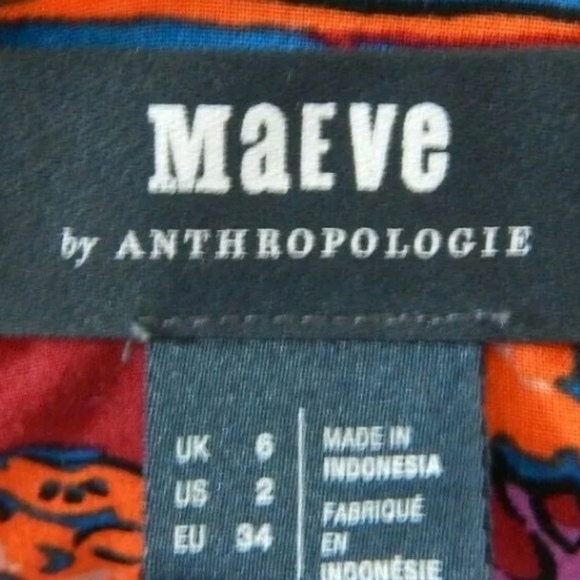 Anthropologie Multicolor Button Down Shirt - Picture 4 of 4